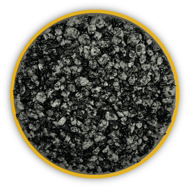 Tungsten Tungsten resin bound aggregate